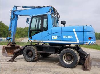 Wheel excavator CAT M318C (INCL. BLADE + OUTRIGGERS): picture 1