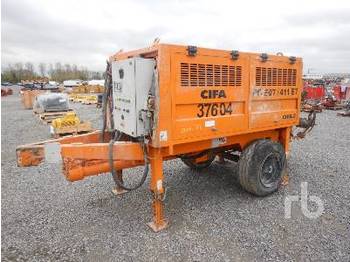 Concrete pump truck CIFA PC607/411E7 Electric Portable: picture 1