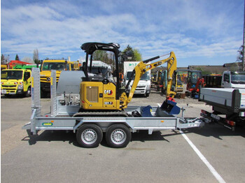 New Mini excavator Caterpillar 301.7 + Tieflader Unsinn UB 3618-35-14 / 301.6: picture 1