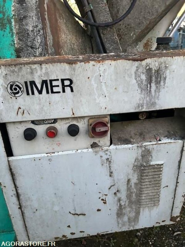 Concrete mixer BETONNIERE IMER AVEC CHARGEUR 400 LITRES