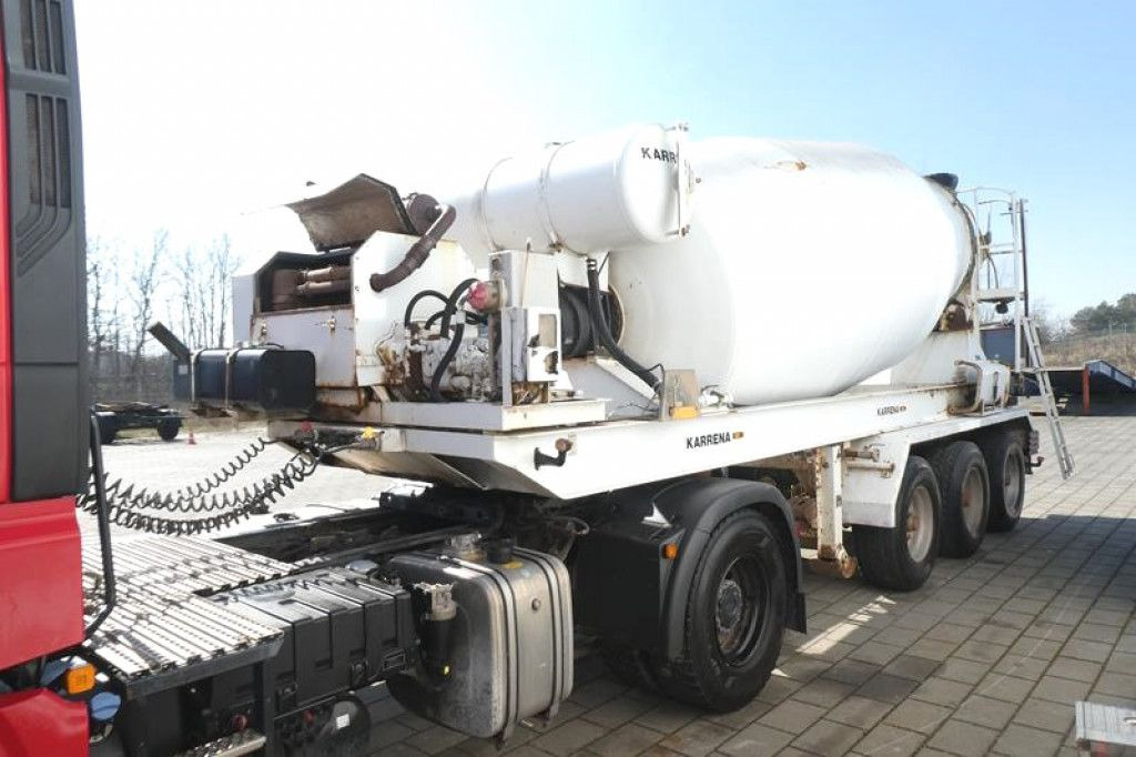 Concrete mixer semi-trailer Betonmischauflieger  Auflieger