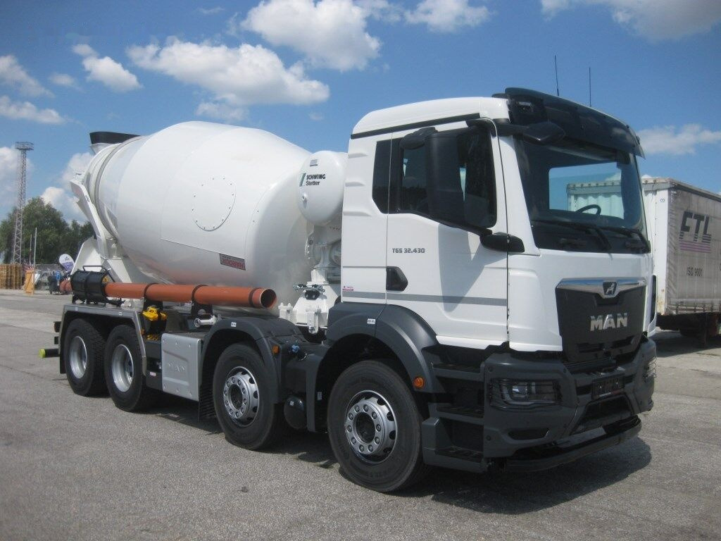 Concrete mixer truck MAN TGS3 32.440 BB mix domíchávač Stetter 9m3 8x4