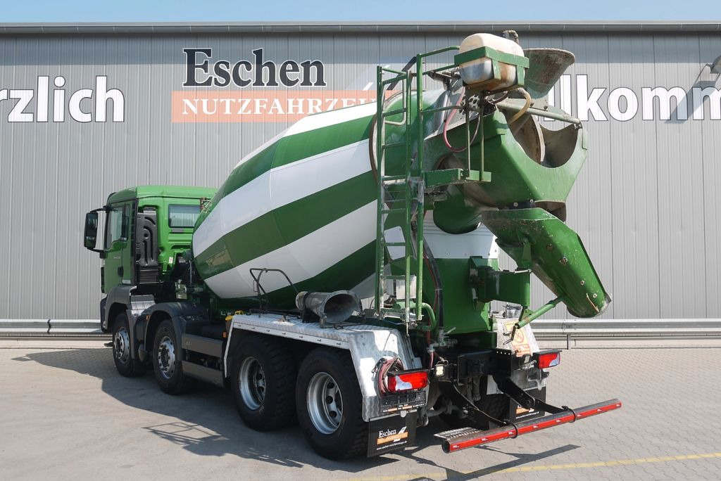 Concrete mixer truck MAN TGS 32.360 8x4 | 9m³ Stetter*Klima*Blatt*Kamera