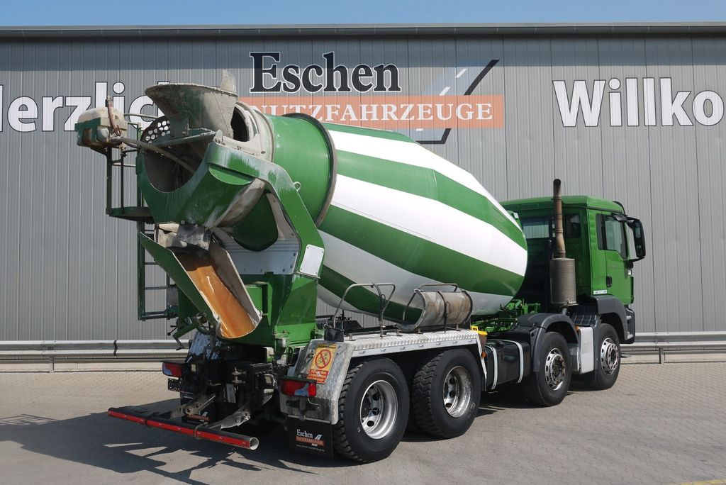 Concrete mixer truck MAN TGS 32.360 8x4 | 9m³ Stetter*Klima*Blatt*Kamera