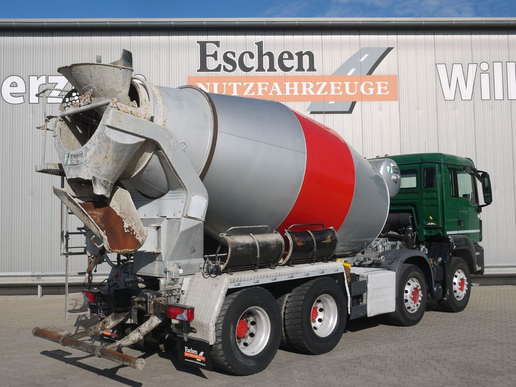 Concrete mixer truck MAN TGS 32.360 8x4 BB | 9m³ Stetter*Klima*ABS*Kamera
