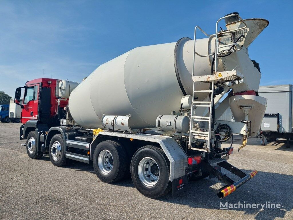 Concrete mixer truck MAN TGS 32.360 Liebherr domíchávač betonu 8x4