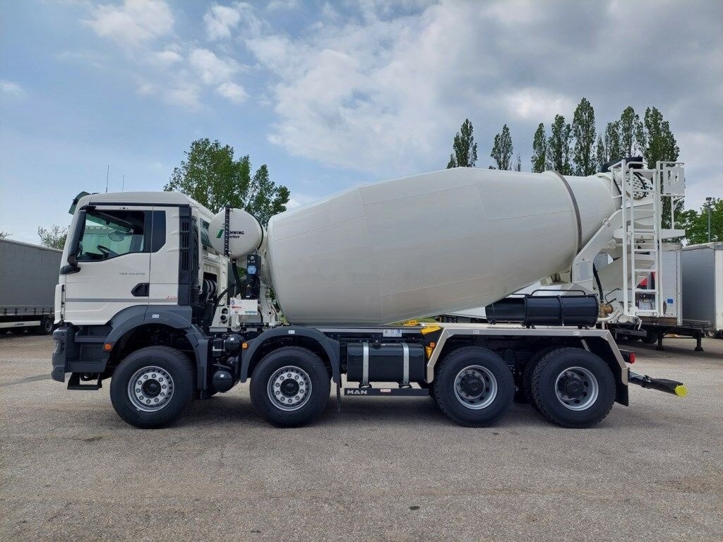Concrete mixer truck MAN TGS 35.480 BB mix domíchávač Stetter 10m3 LL IHNED 8x4