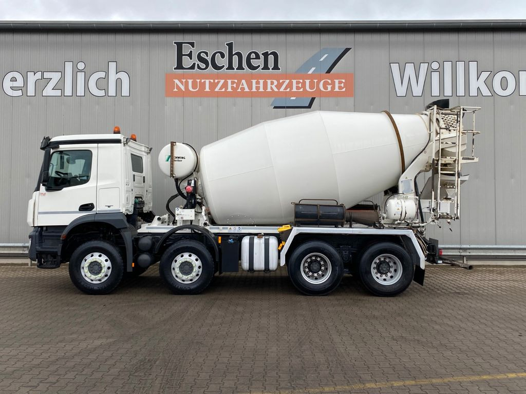 Concrete mixer truck Mercedes-Benz 3240 Arocs 8x4|9m³ Stetter*Navi*Klima*ALU*Kamera