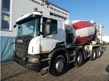 Concrete mixer truck Scania P 360 8x4 Betonmischer Intermix-Putzmeister 9m³ 