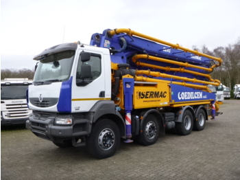 Concrete pump truck Renault Kerax 450 dxi 8x4 + Sermac 5Z41 pump