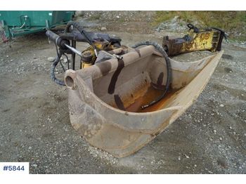 Construction equipment Engcon tilt w/bucket