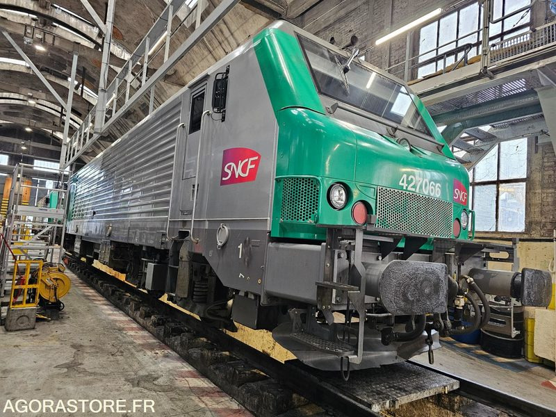 Construction equipment Locomotive Alstom BB27000 (matricule BB27066)
