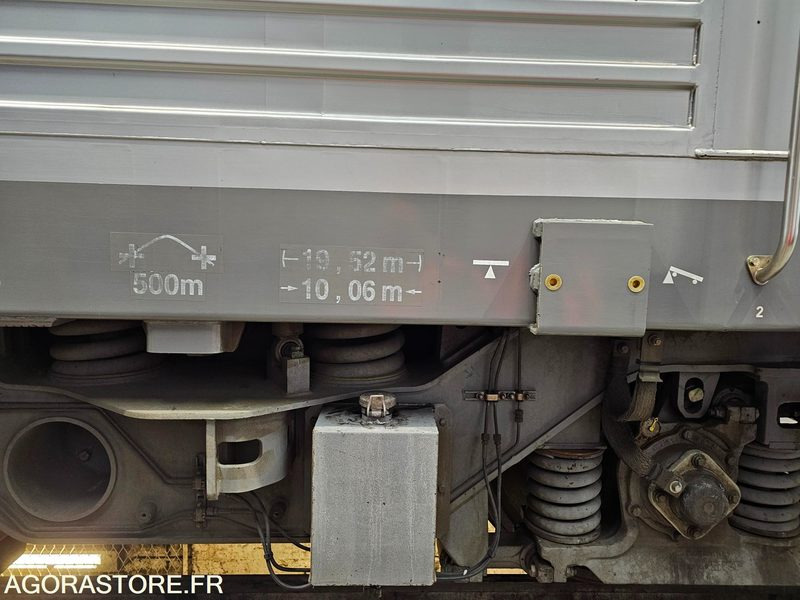 Construction equipment Locomotive Alstom BB27000 (matricule BB27066)