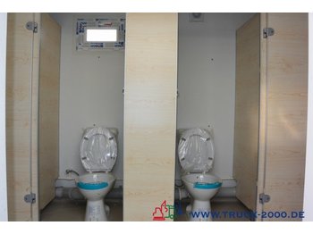Construction equipment Neue Sanitärcontainer Toilettencontainer 6 x WC