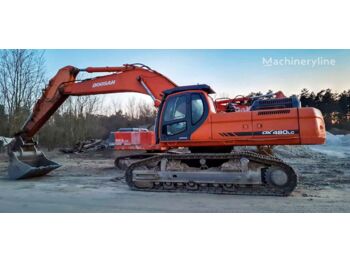 DOOSAN DX 480 LC - crawler excavator