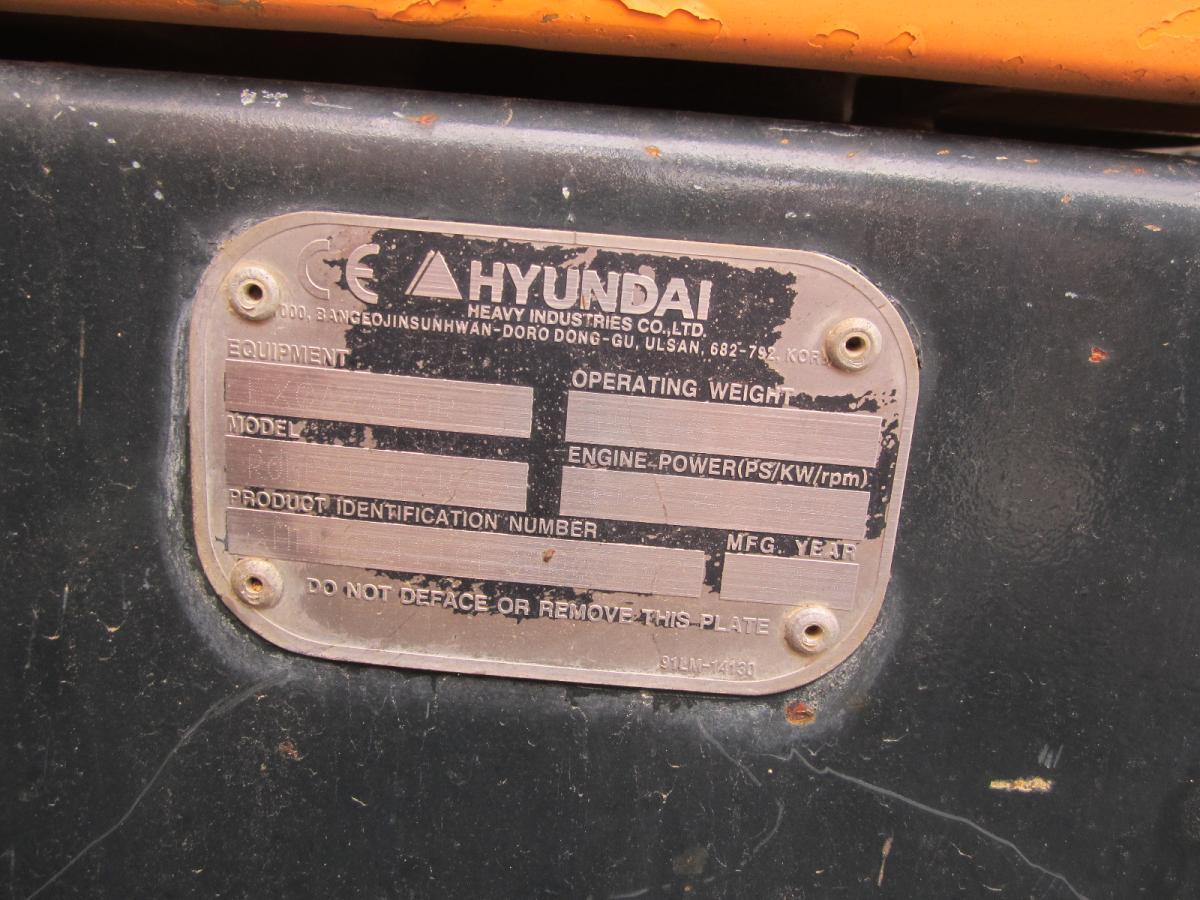 Crawler excavator HYUNDAI 145 LCR 9A