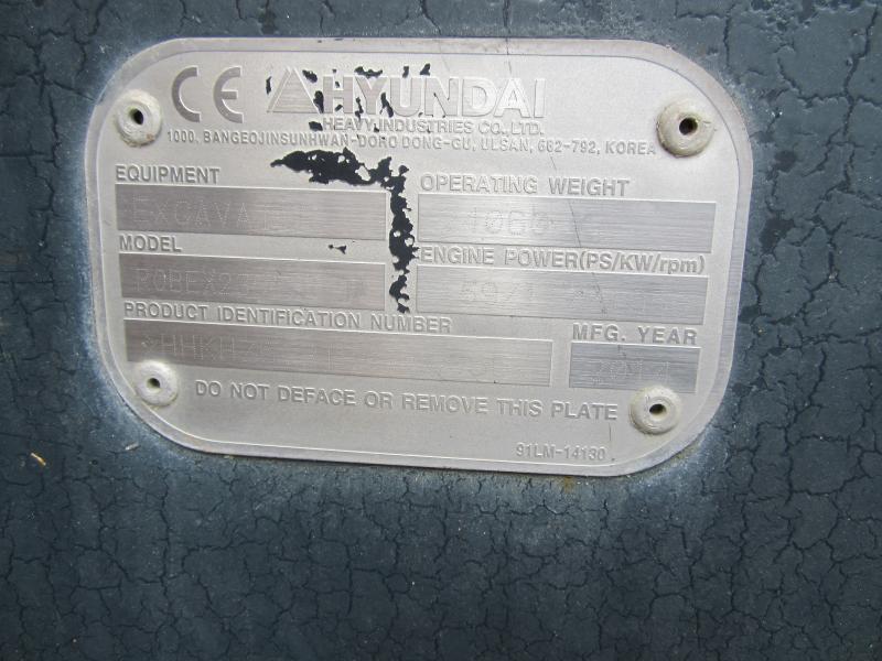 Crawler excavator Hyundai 235 LCR 9A