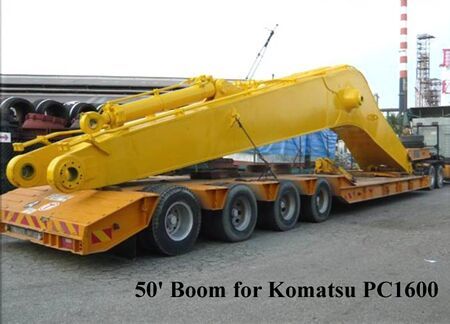 Crawler excavator KOMATSU Long Reach Boom for PC 800 - PC 2000: picture 14