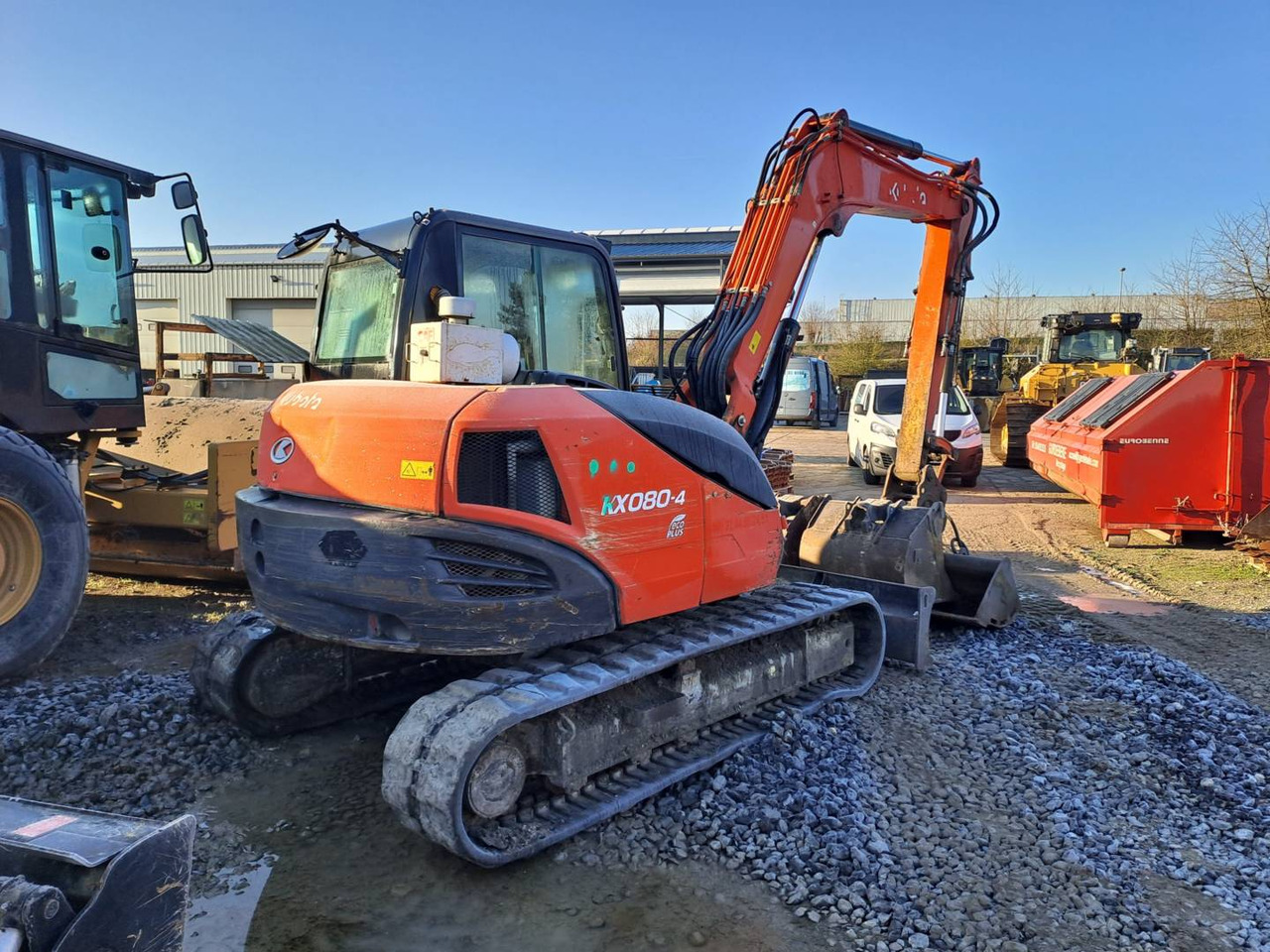 Crawler excavator KUBOTA TRACTOR CORPORATION KX080.4