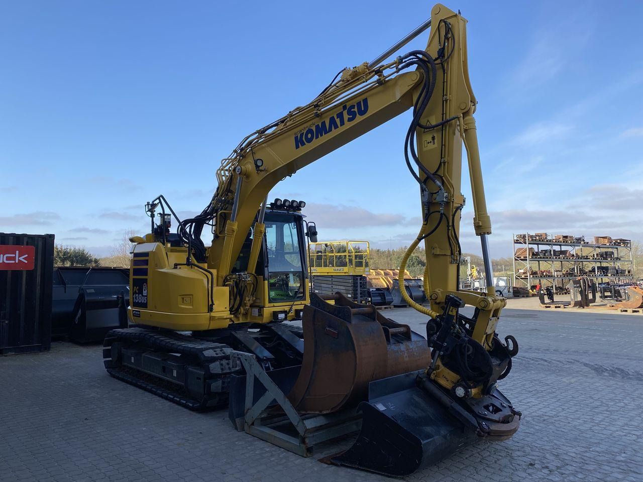 Crawler excavator Komatsu PC138US-11