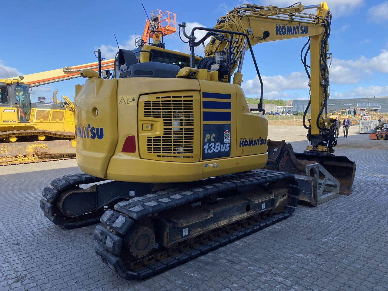 Crawler excavator Komatsu PC138US-11