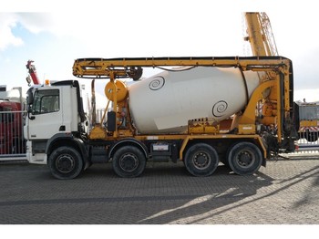 Concrete mixer truck DAF CF 85.360 8X4 MIXER WITH TRANSPORT BELT 236000KM MANUAL GEARBOX: picture 1