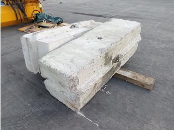 Gantry crane, Counterweight Donati 3.2 Ton Gantry Crane, Concrete Ballest Weight (2 of): picture 1