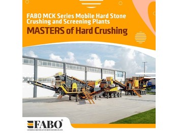 New Crusher FABO MCK-110 WITH 250 T/H CAPACITY 4 FINAL FRACTIONS + BYPASS | READY IN STOCK: picture 1