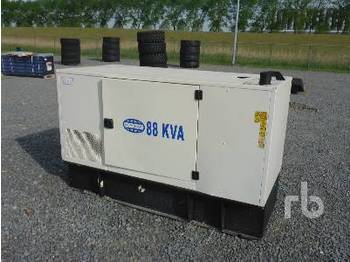 Generator set FG WILSON XP88E1 88 KVA Skid Mounted: picture 1