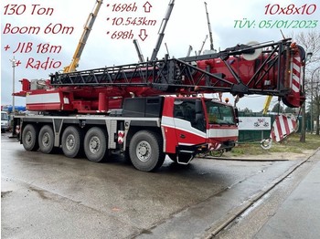 All terrain crane, Crane truck Faun TADANO ATF 130G-5 - 130 TONS - 60m BOOM + JIB 18m - 5x EXTENSIONS - RADIO CONTROL - FULL MB ENGINE + GEARBOX 10x8x10 - TÜV 05/01: picture 1