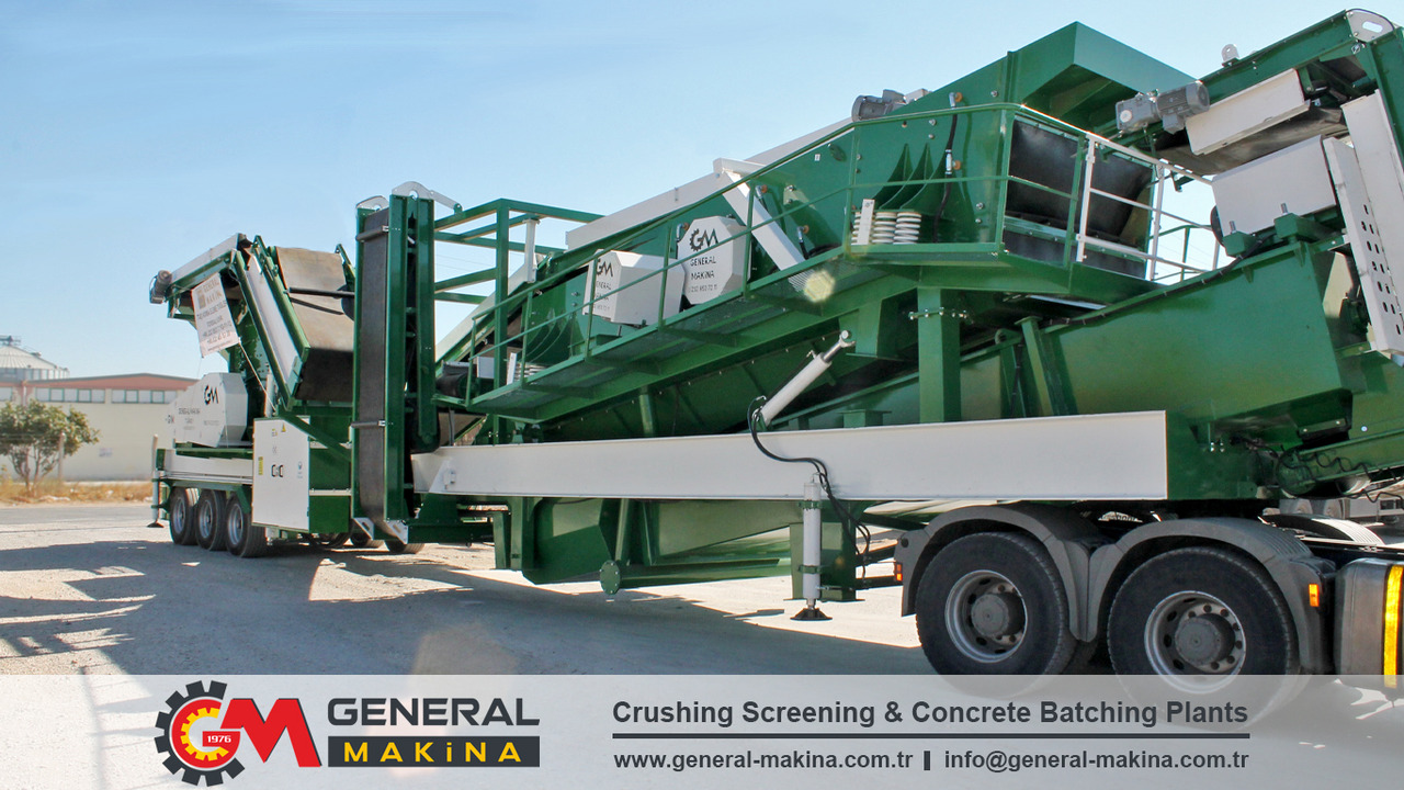 New Jaw crusher GENERAL MAKİNA Mobile Crushing System With Jaw Crusher: picture 11