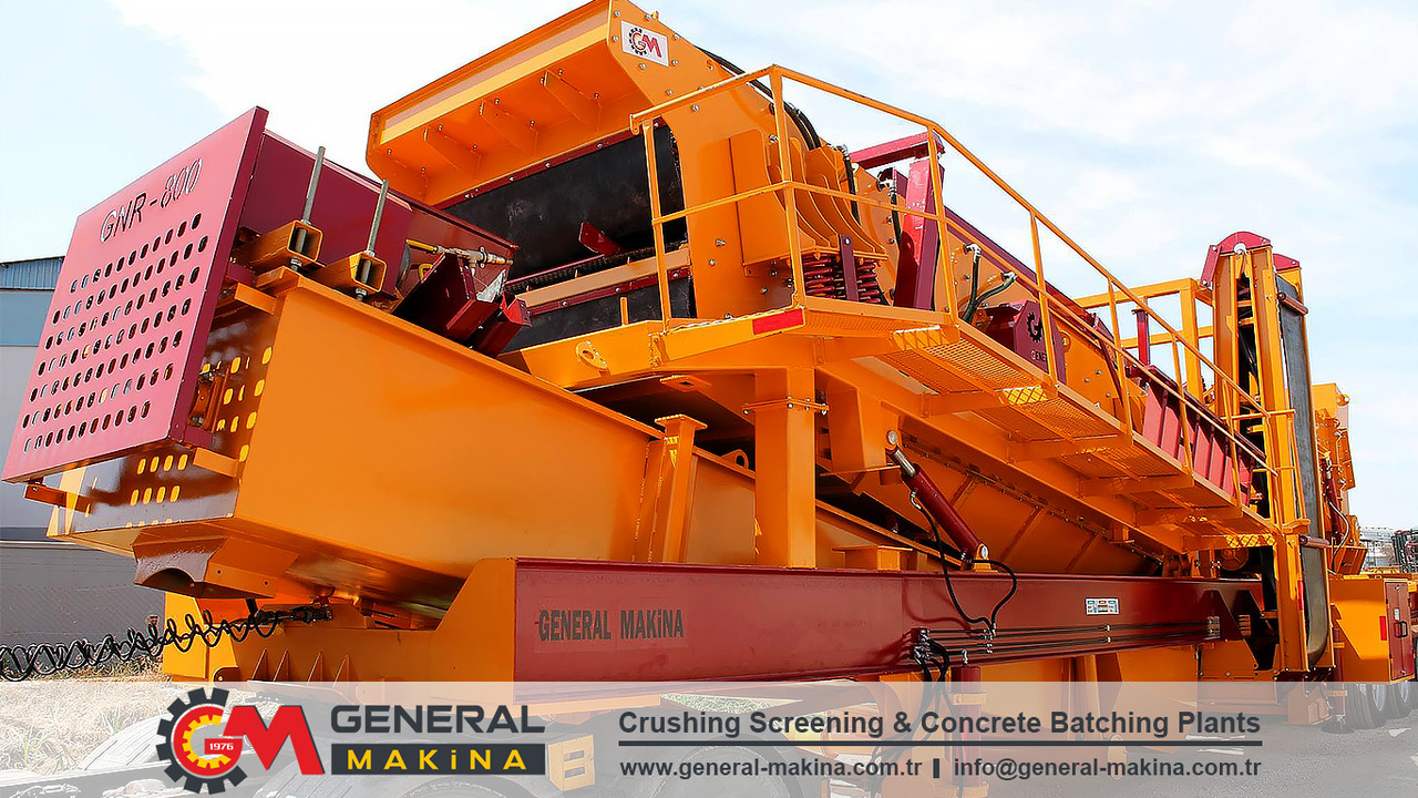 New Jaw crusher GENERAL MAKİNA Mobile Crushing System With Jaw Crusher: picture 7