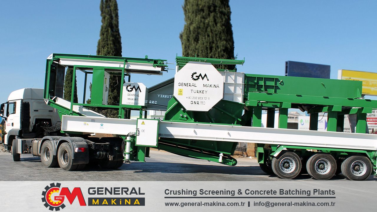 New Jaw crusher GENERAL MAKİNA Mobile Crushing System With Jaw Crusher: picture 6