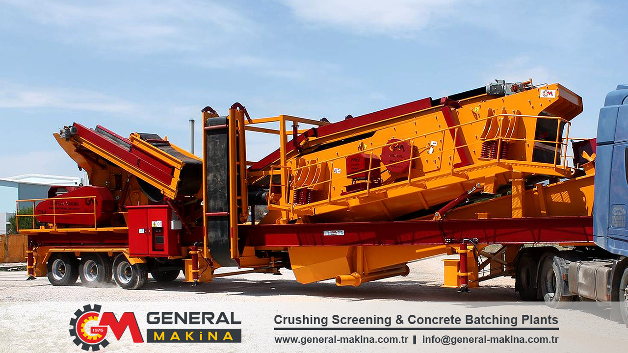 New Jaw crusher GENERAL MAKİNA Mobile Crushing System With Jaw Crusher: picture 10