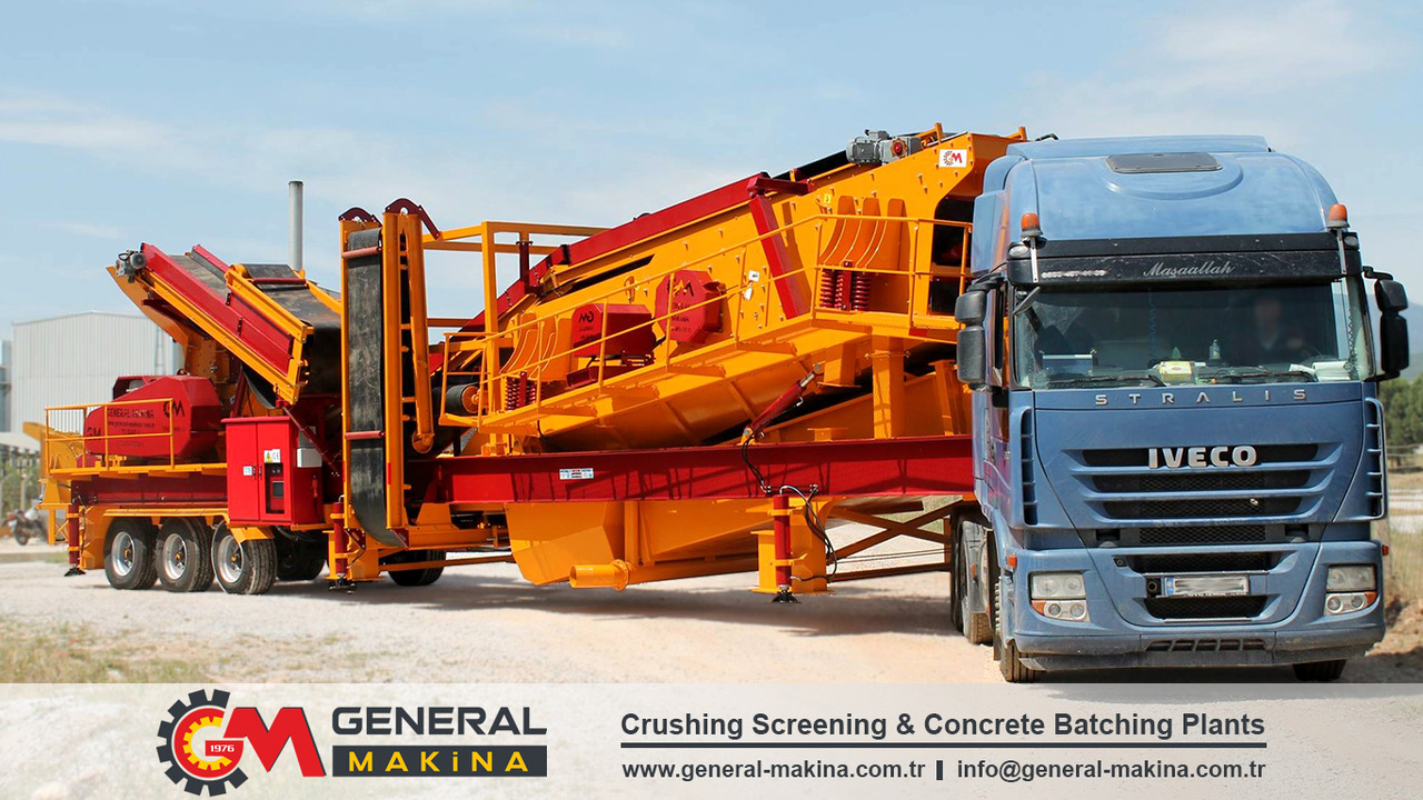 New Jaw crusher GENERAL MAKİNA Mobile Crushing System With Jaw Crusher: picture 9