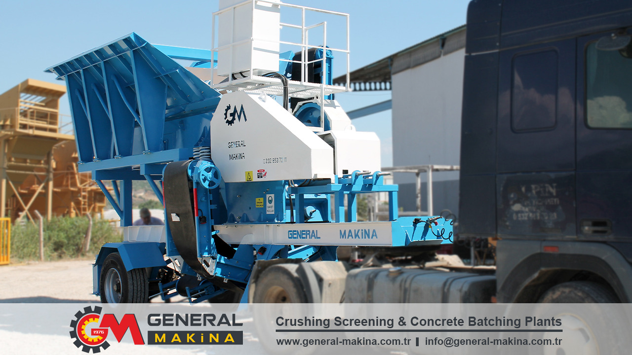 New Jaw crusher GENERAL MAKİNA Portable Crushing Plant: picture 6