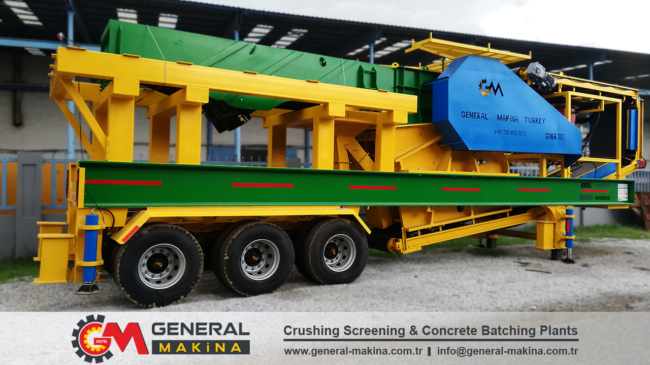 New Jaw crusher GENERAL MAKİNA Portable Crushing Plant: picture 8
