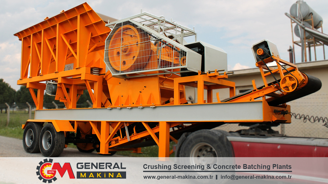 New Jaw crusher GENERAL MAKİNA Portable Crushing Plant: picture 12