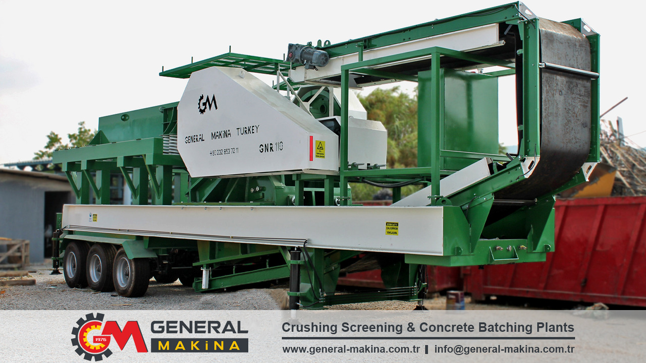New Jaw crusher GENERAL MAKİNA Portable Crushing Plant: picture 5