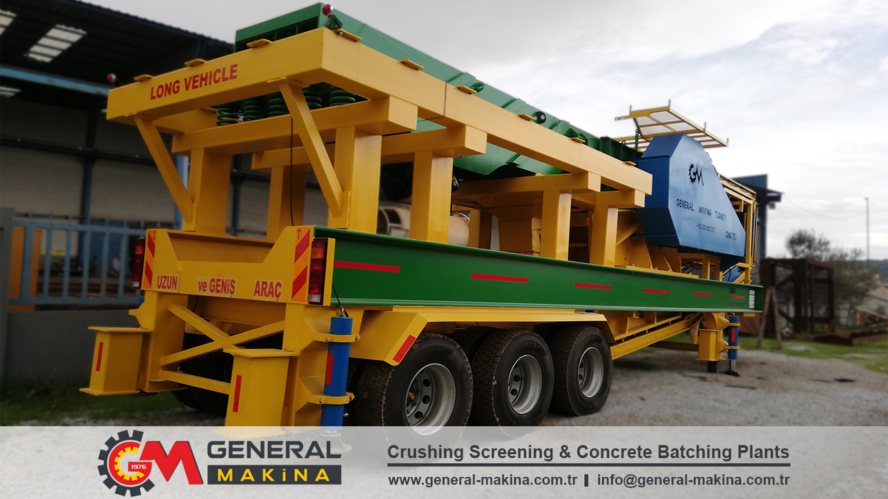 New Jaw crusher GENERAL MAKİNA Portable Crushing Plant: picture 9