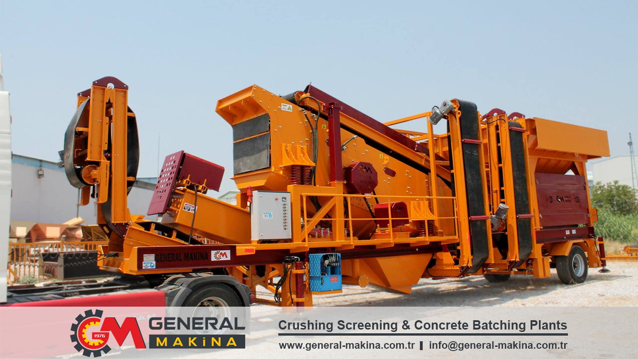 New Screener General Makina 1240 Mobile Screening and Washing Plant: picture 13