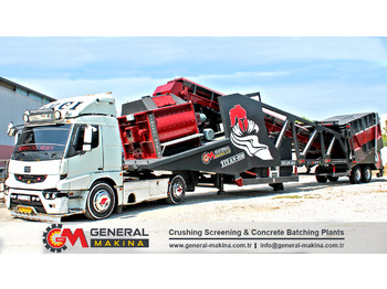 New Concrete plant General Makina Titan 100 m3 Mobile Concrete Batching Plant: picture 2