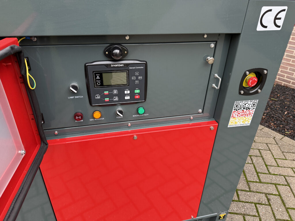 Generator set BAUER 124 KVA