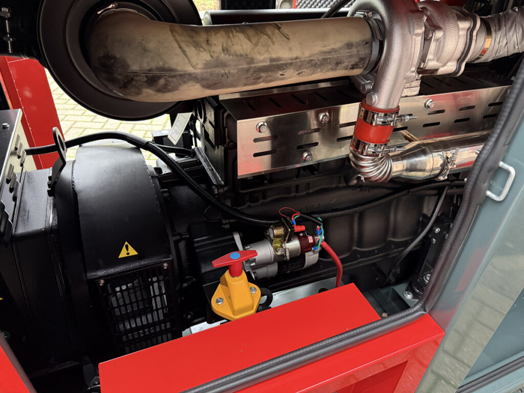 Generator set BAUER 124 KVA