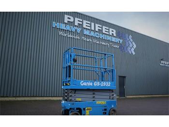 Scissor lift Genie GS1932 Low Hours, Electric, 8m Working Height, 227: picture 1