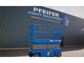 Scissor lift Genie GS2646 Electric, 10m Working Height, 454kg Capacit: picture 1