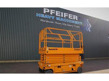 Scissor lift Haulotte COMPACT 12 Electric, 12m Working Height, 300kg Cap: picture 1
