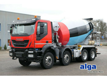 Concrete mixer truck Iveco AD340TB 8x4, Liebherr, 9m³, Klima, Navi, 400 PS: picture 1