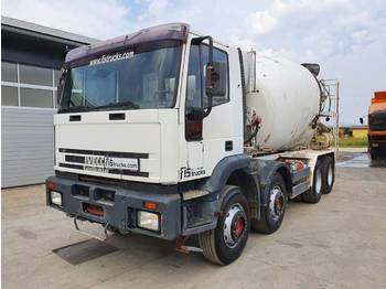 Concrete mixer truck Iveco EUROTRAKKER 340E34 8x4 mixer 9m3: picture 1