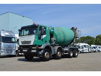 Concrete mixer truck Iveco Trakker 410 * MANUAL * 9CUB * 8X4 * BIG-AXLE *: picture 1